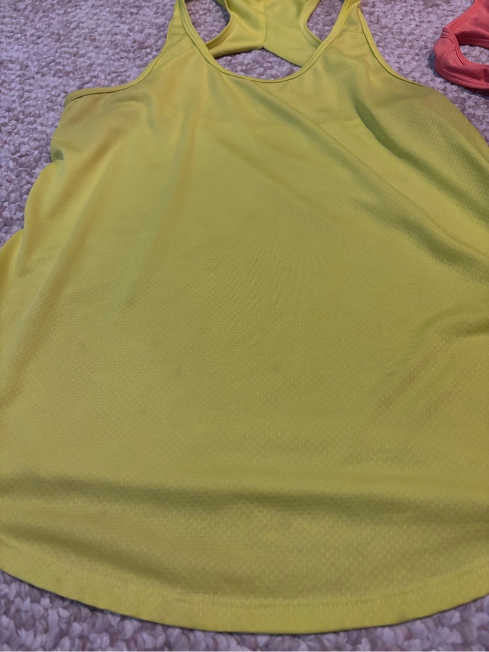 ZYIA Racerback Tank Tops - Purple, Neon Yellow & Coral - Picture 5 of 5